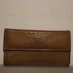 Rolfs Exterior Leather Interior Urethane Wallet USA Made Good For Bills & Cards